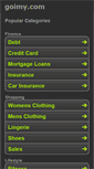 Mobile Screenshot of goimy.com