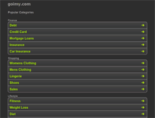 Tablet Screenshot of goimy.com
